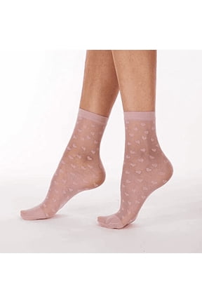 Fashion Heart Anklet Lilac - PNAXC3