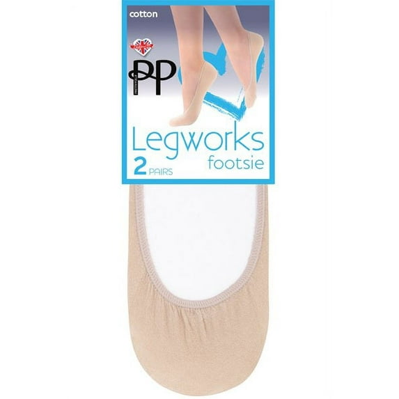 Pretty Polly Legworks Cotton Footsie PLEL66