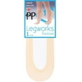 thumbnail image 1 of Pretty Polly Legworks Natural Footsie With Cotton Sole PLAVY1, 1 of 1