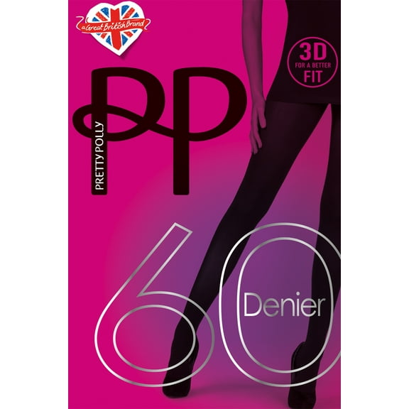 Pretty Polly Premium 60 Denier 3D Opaque Tights PNAVA4
