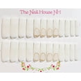 thumbnail image 1 of Pretty, Pretty Snowflakes Matte Square Press On Nails - 24 Pieces - Winter Nails, 1 of 6