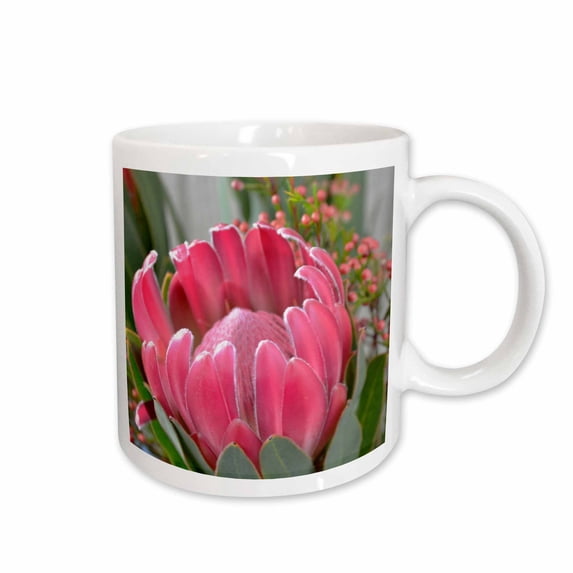 3drose, Pretty Protea- Flowers- Hawaiian- Tropical Photography, 11oz Mug