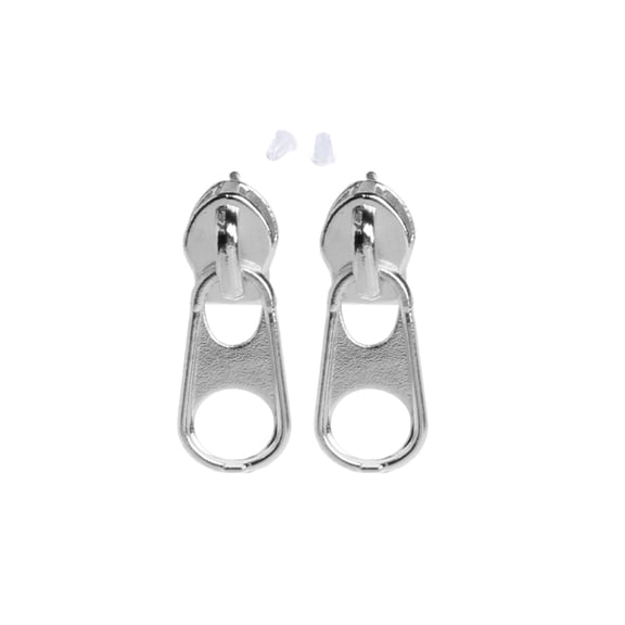 Pretty Punk Zipper Earrings Jewelry Creative Zip Earrings Jewelry for Boyfriend Girlfriend Daily Wear