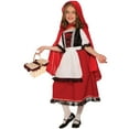 thumbnail image 1 of Rubies Deluxe Red Riding Hood Costume for Kids, Girls Small, 1 of 2