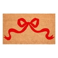 thumbnail image 1 of Pretty Red bow Doormat, 17" x 29", 1 of 6