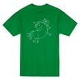 thumbnail image 1 of Pretty Simple Unicorn Men's T-shirt, 1 of 2