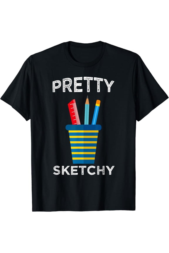 Fun Art Lover Colored Pencils Artists T-Shirt