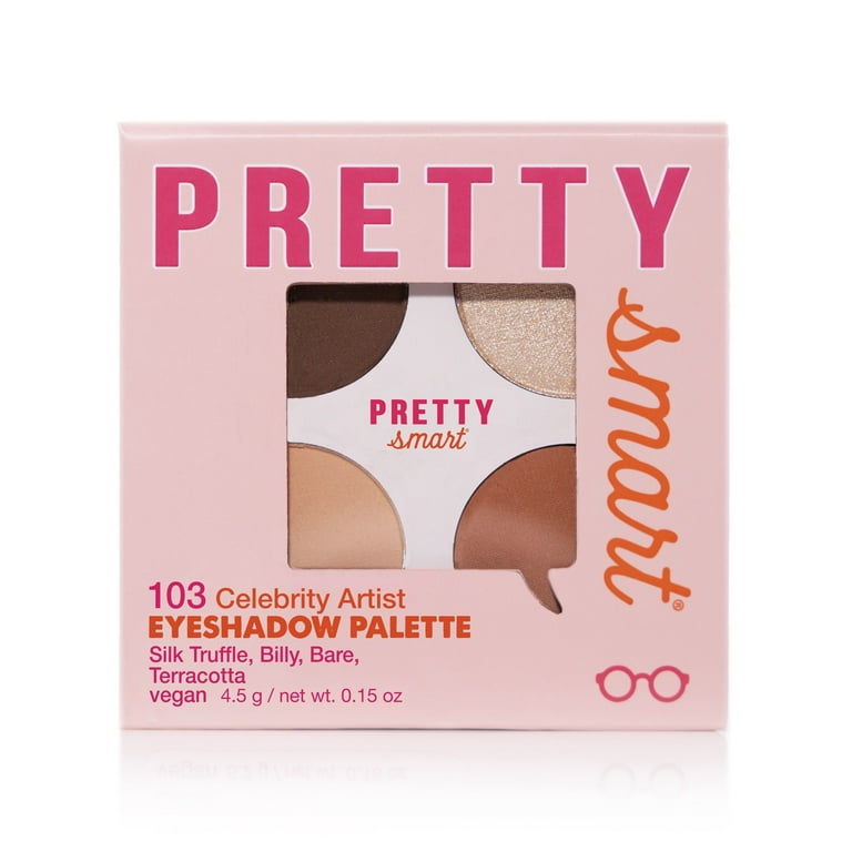Pretty Smart Celebrity Artist Eyeshadow Palette 103, Silk Truffle
