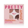thumbnail image 1 of Pretty Smart Celebrity Artist Eyeshadow Palette, Toasty Mauve, Gradient, Bare Brunch, Mr. Merlot, 4.50 g, 1 of 12