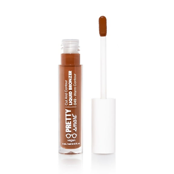 Pretty Smart Cut and Contour Liquid Bronzer, Warm Contour, 0.13 fl. oz.