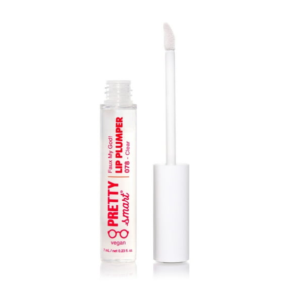 Pretty Smart Faux My God! Lip Plumper, Clear, 0.23 fl. oz. Tube