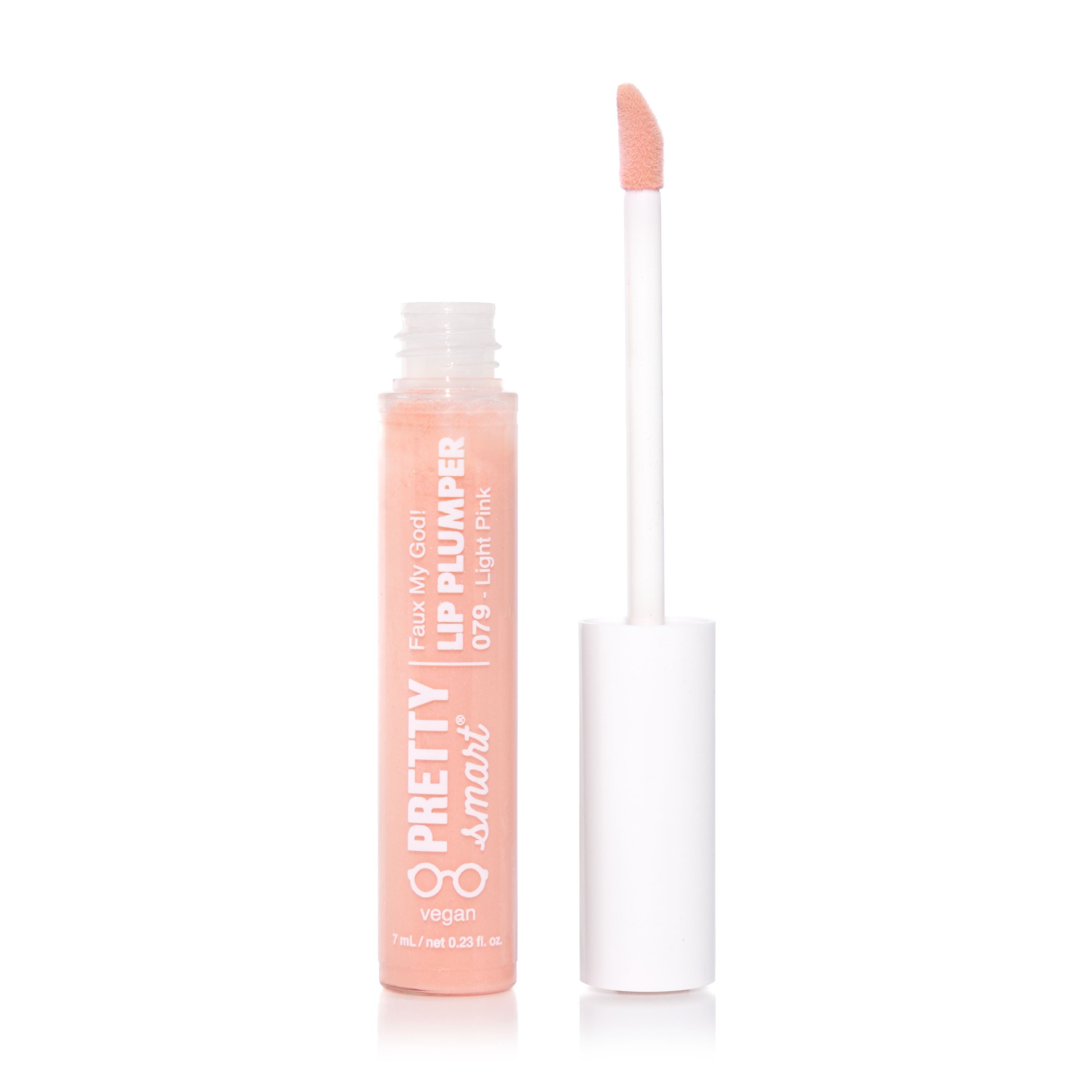 Pretty Smart Faux My God! Lip Plumper, Light Pink, 0.23 fl. oz. Tube