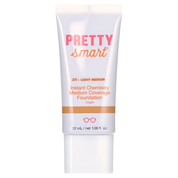 Pretty Smart Instant Chemistry Medium Coverage Foundation, 311 Light Medium, 1.08 fl. oz.