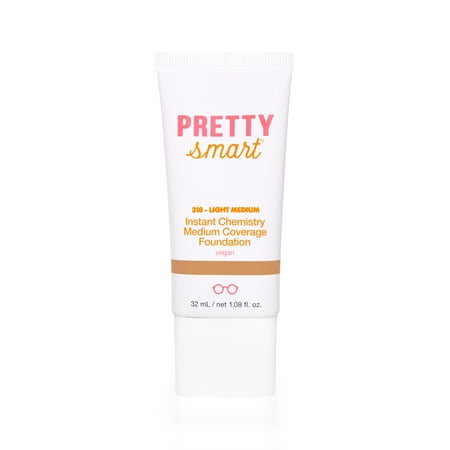 Pretty Smart Instant Chemistry Medium Coverage Foundation, 318 Light Medium, 1.08 fl. oz.