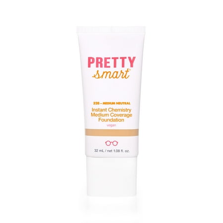 Pretty Smart Instant Chemistry Medium Coverage Foundation, 328 Medium Neutral, 1.08 fl. oz.