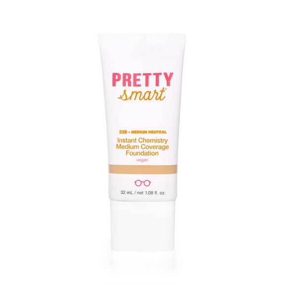 Pretty Smart Instant Chemistry Medium Coverage Foundation, 328 Medium Neutral, 1.08 fl. oz.