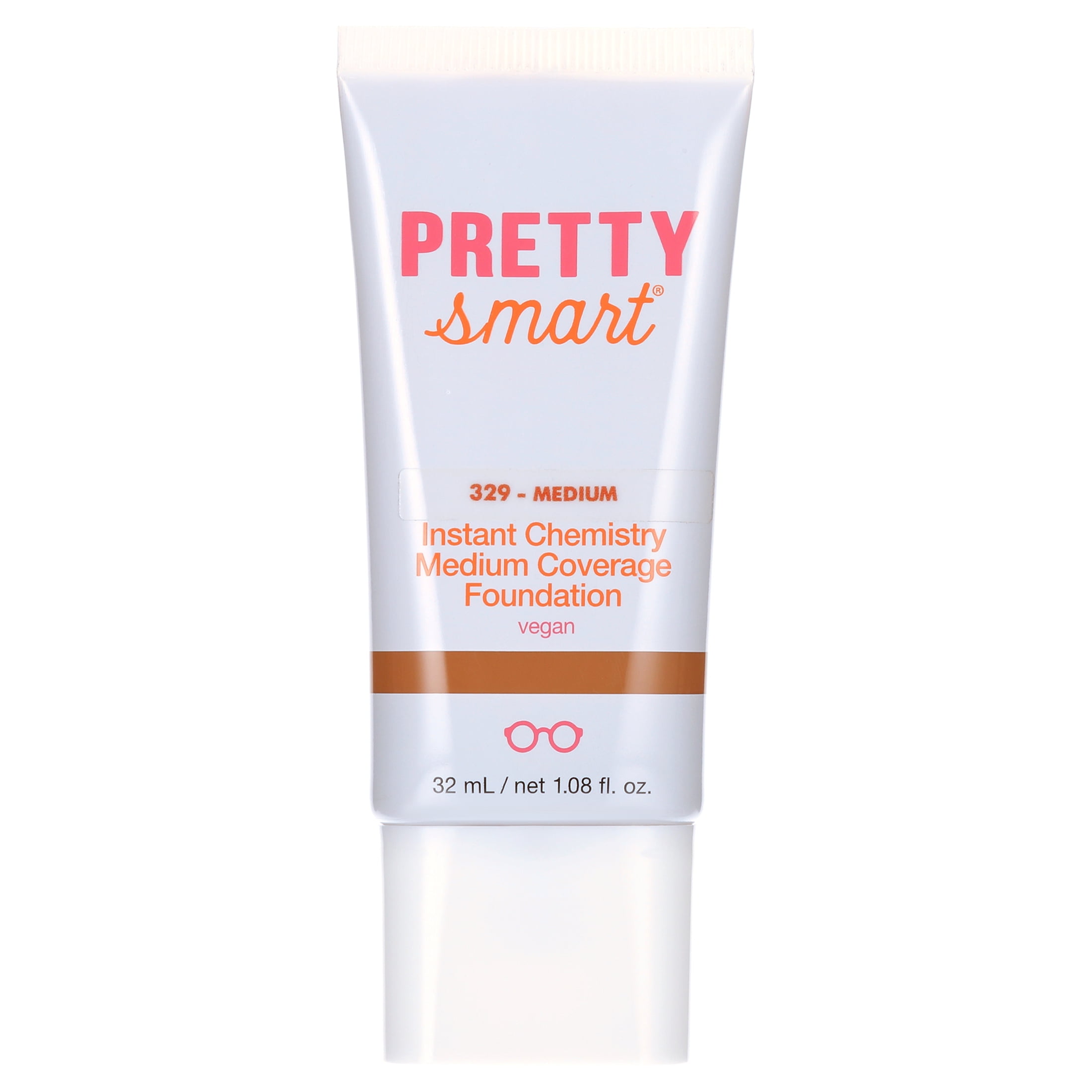 Pretty Smart Instant Chemistry Medium Coverage Foundation, 329 Medium, 1.08 fl. oz.