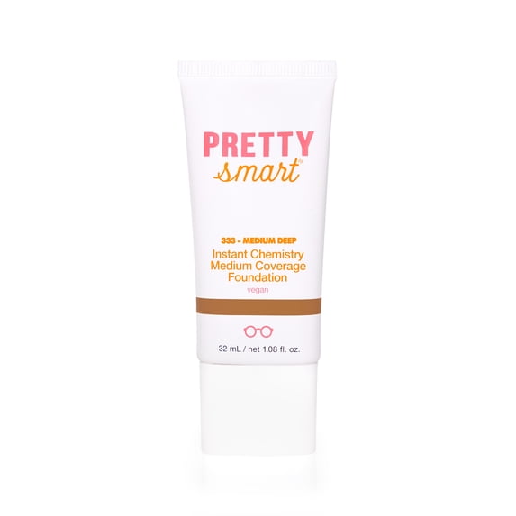 Pretty Smart Instant Chemistry Medium Coverage Foundation, 333 Medium Deep, 1.08 fl. oz.