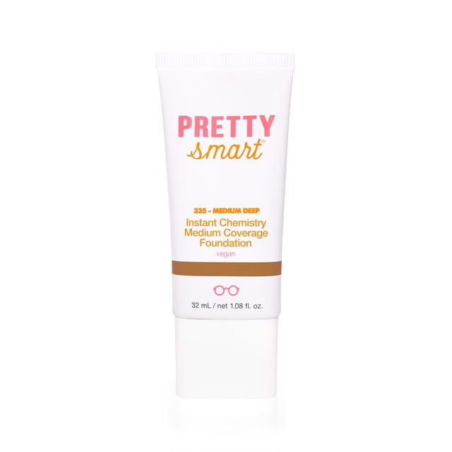 Pretty Smart Instant Chemistry Medium Coverage Foundation, 335 Medium Deep, 1.08 fl. oz.