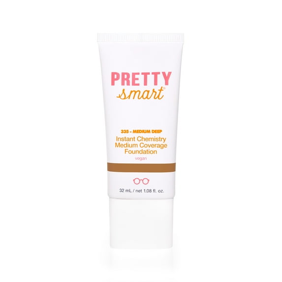 Pretty Smart Instant Chemistry Medium Coverage Foundation, 335 Medium Deep, 1.08 fl. oz.