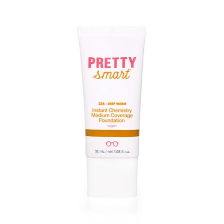Pretty Smart Instant Chemistry Medium Coverage Foundation, 336 Deep Warm, 1.08 fl. oz.