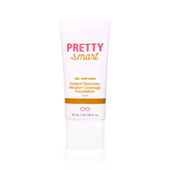 Pretty Smart Instant Chemistry Medium Coverage Foundation, 336 Deep Warm, 1.08 fl. oz.