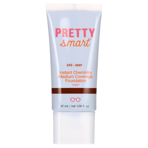 Pretty Smart Instant Chemistry Medium Coverage Foundation, 342 Deep , 1.08 fl. oz.