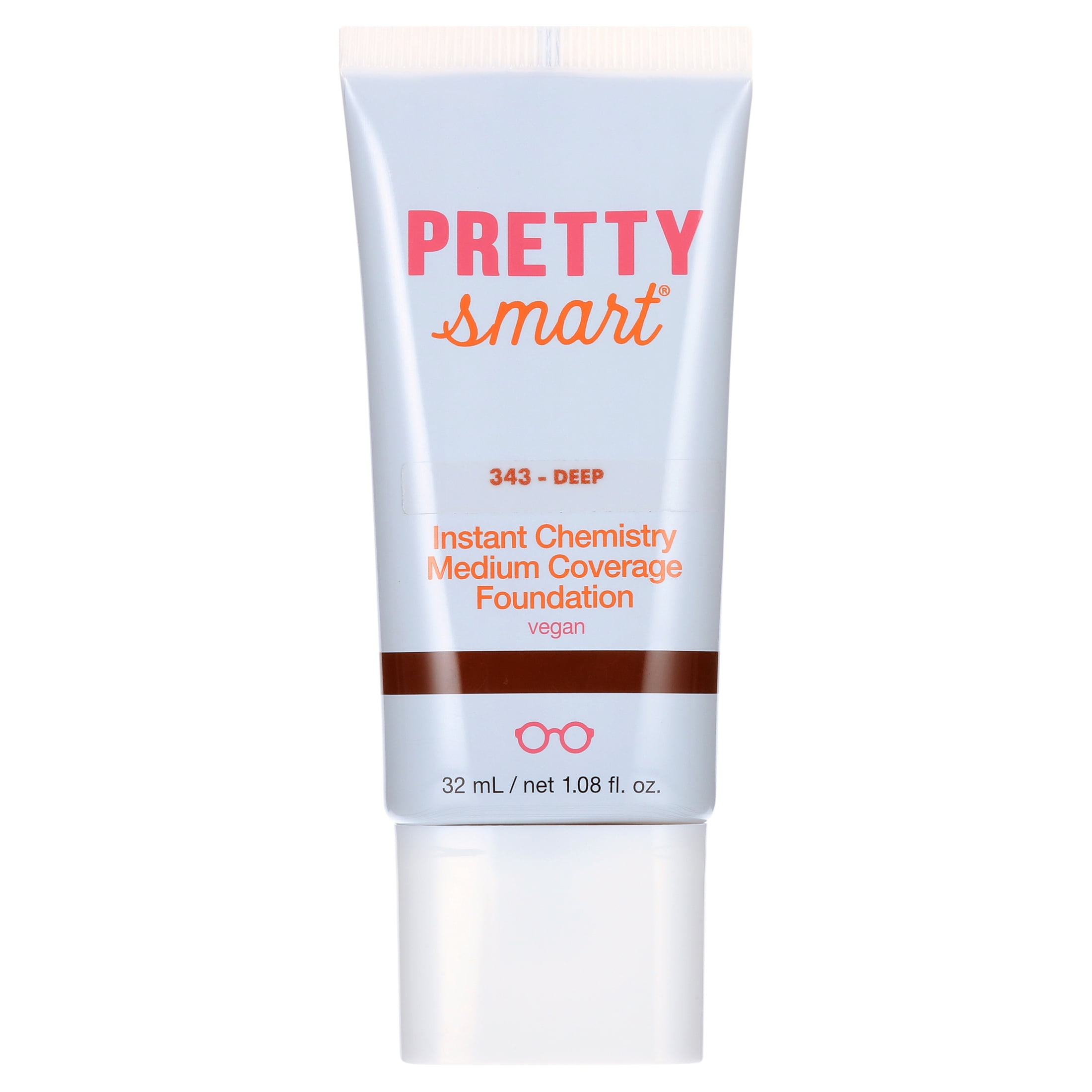 Pretty Smart Instant Chemistry Medium Coverage Foundation, 343 Deep, 1.08 fl. oz.