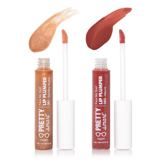 Pretty Smart Lip Plumper Duo Mauve & Sparkling Neutral