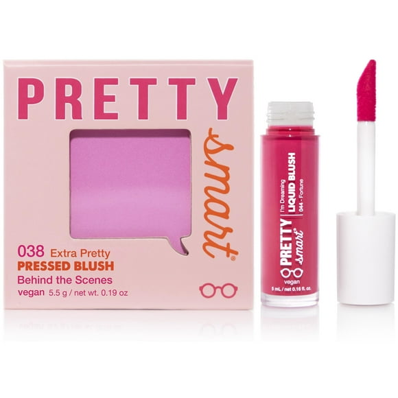 Pretty Smart Pressed Behind the Scenes & Liquid Fortune Blush Duo