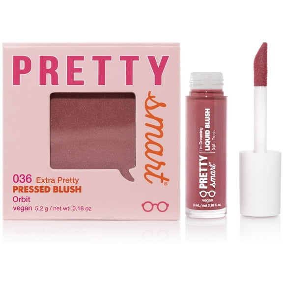 Pretty Smart Pressed Orbit Blush & Liquid Trust Blush Duo