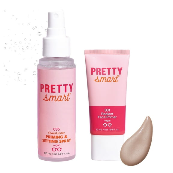 Pretty Smart Radiant Primer + Over/Under Setting Spray