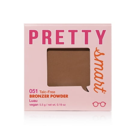Pretty Smart Talc-Free Bronzer Powder, Luau, 5.5g