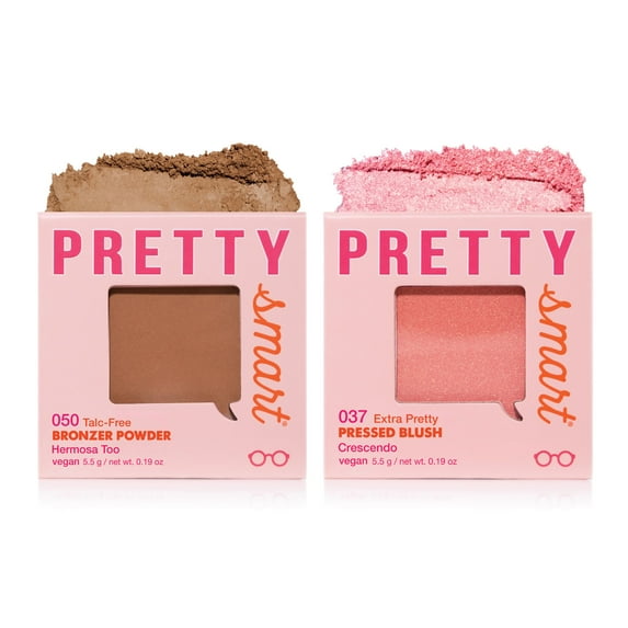 Pretty Smart Talc-free Hermosa Too Bronzer & Crescendo Blush