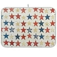 thumbnail image 1 of Pretty Stars Dish Drying Mat Dish Drainer Rack Mats Water Absorbent Non-Slip Easy Clean Heat Resistant for Kitchen Counter, 1 of 8