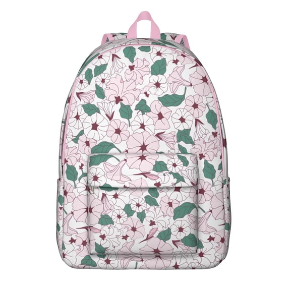 Pretty Sunflower Flowers Print Backpack with Protective Laptop Zone Organized School and Work Bookbag Comfortable Shoulder Straps Memorable Gift