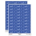 thumbnail image 1 of Pretty Things Inside Elephant Package Sticker Set - Dark Blue - Matte Finish - 1.75" Medium, 1 of 7