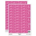 thumbnail image 1 of Pretty Things Inside Elephant Package Sticker Set - Hot Pink - Matte Finish - 1.5" Small, 1 of 7