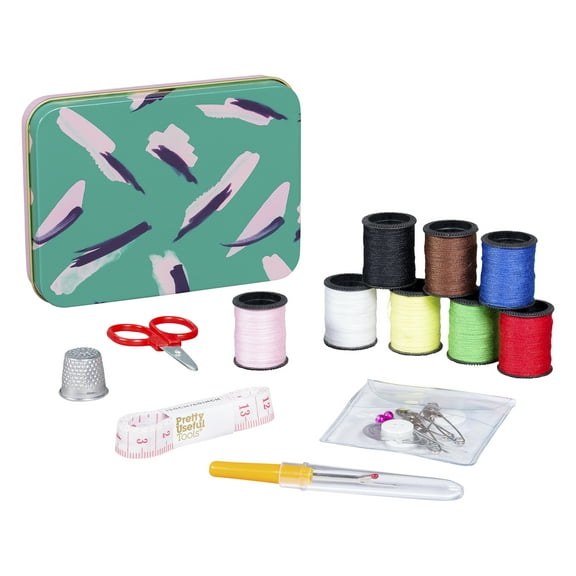 Pretty Useful Tools 25-Piece Emergency Travel Mini Sew and Repair Kit