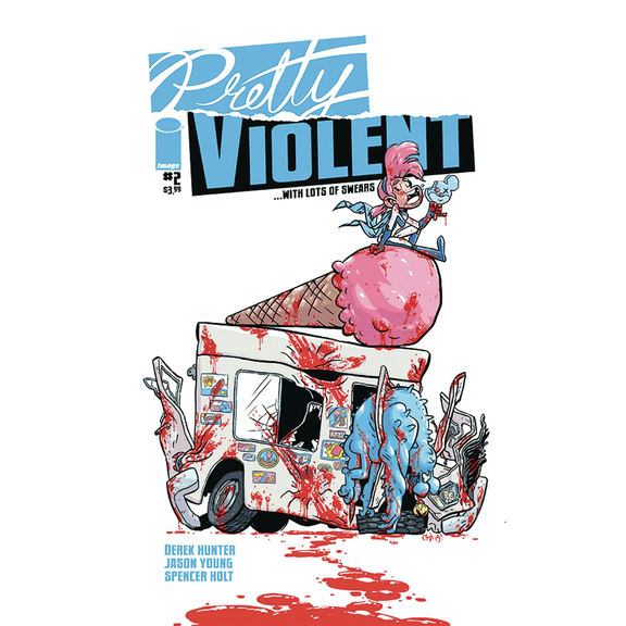 Pretty Violent #2 Image Comics Comic Book
