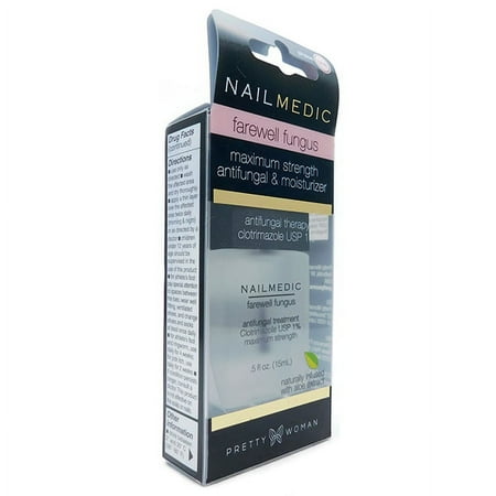 Pretty Woman NailMedic Farewell Fungus Maximum Strength Antifungal & Moisturizer .5 Fl Oz.