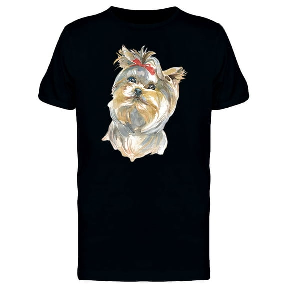 Pretty Yorkshire Head T-Shirt Men -Image by Shutterstock, Male Large