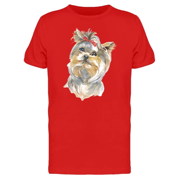 Pretty Yorkshire Head T-Shirt Men -Image by Shutterstock, Male x-Large
