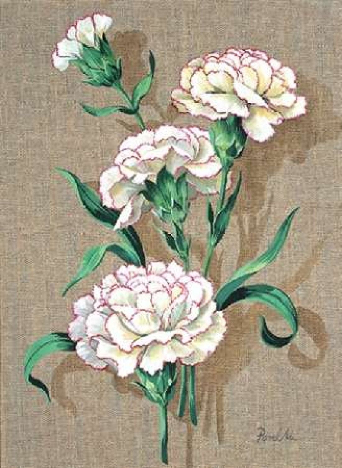 Pretty floral II Canvas Art - Krysztov Kumorek (20 x 28)