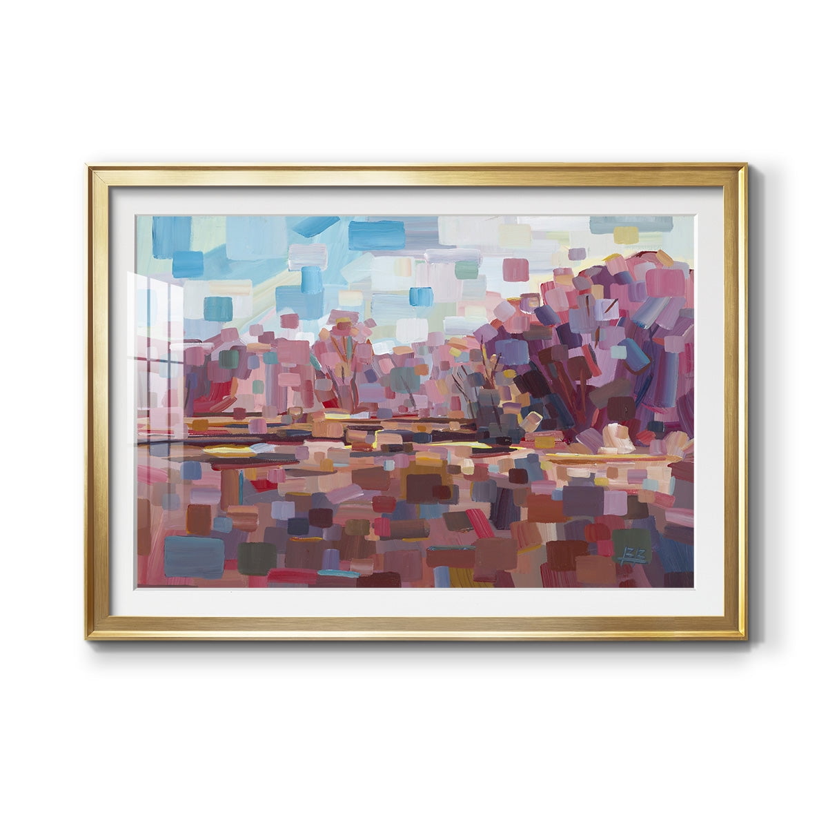 Pretty in Pink Premium Framed Print - Ready to Hang