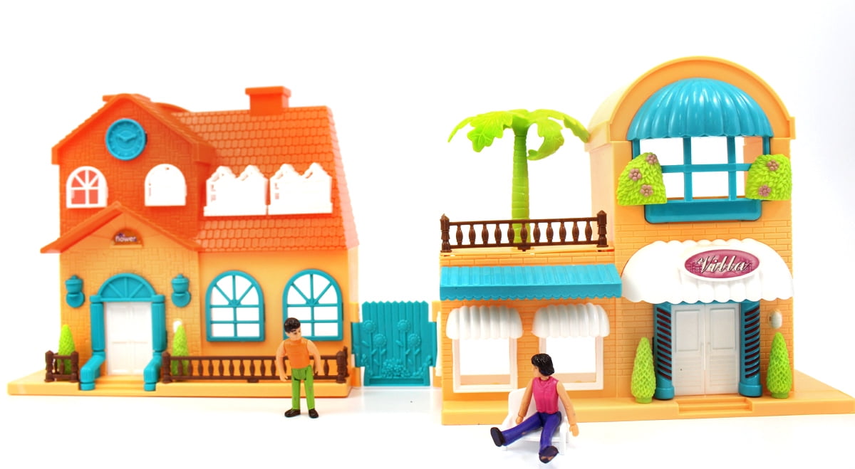 Pretty in Pink Toy Doll House Playset