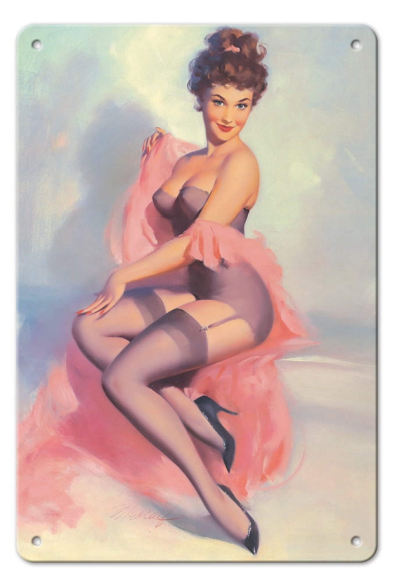 Pretty-in-Pink-Vintage-Pin-Up-
