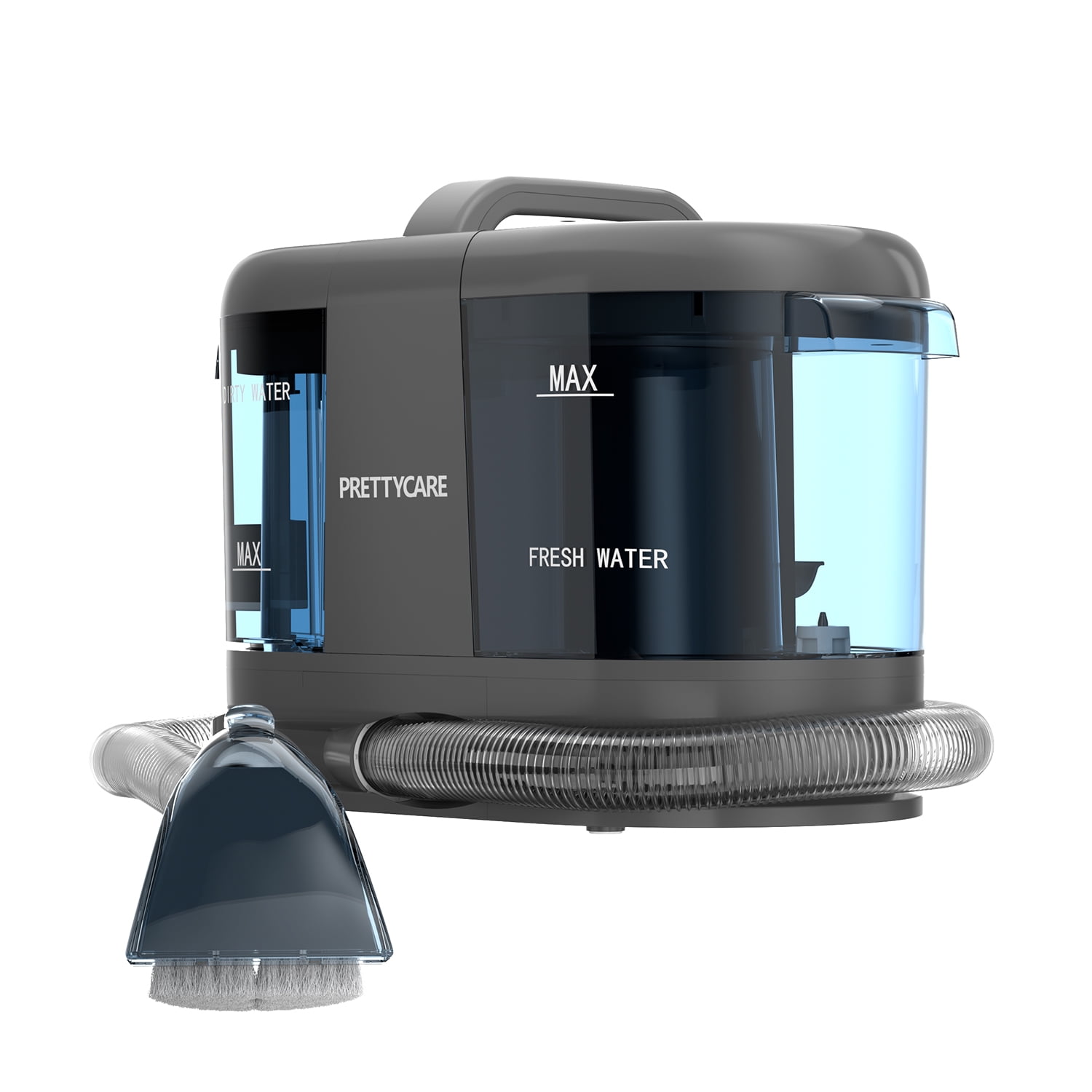 PrettyCare Cordless Portable Carpet Shampooer,Pet Stain Remover,Car Cleaner and Auto Detailer PC808