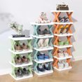 PrettyCare Xtype Shoe Rack for Entryway, Plastic Shoe Shelf Storage of