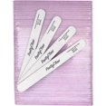thumbnail interactive-video image 1 of Zebra 180/180 Grit Professional Acrylic Nail Files - 7 Packs Of 50 (350 Total) 1 of 4